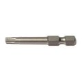 Midwest Fastener 1/4" x 2" T-25 Star Drive Power Bits 75PK 54106